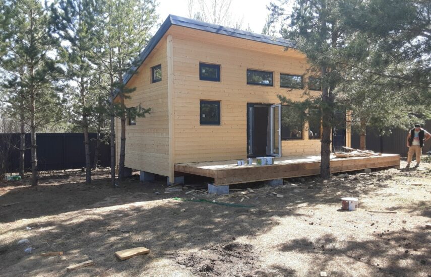 Каркасный дом 65 кв. м. строительство под ключ